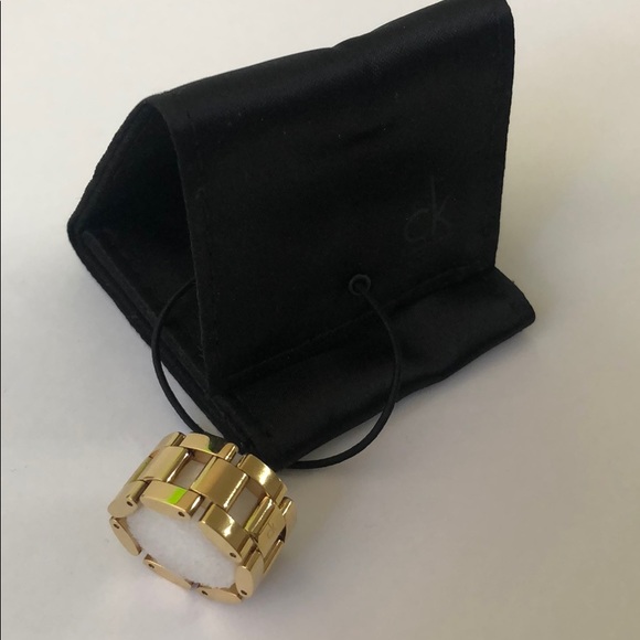 CK gold plated ring - Picture 3 of 4